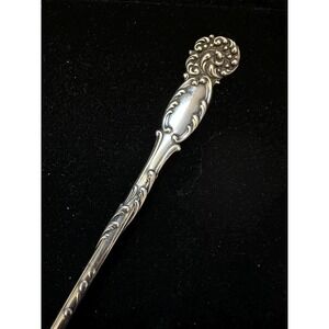Antique‎ Reed & Barton Sterling Pickle / Olive Fork La Reine